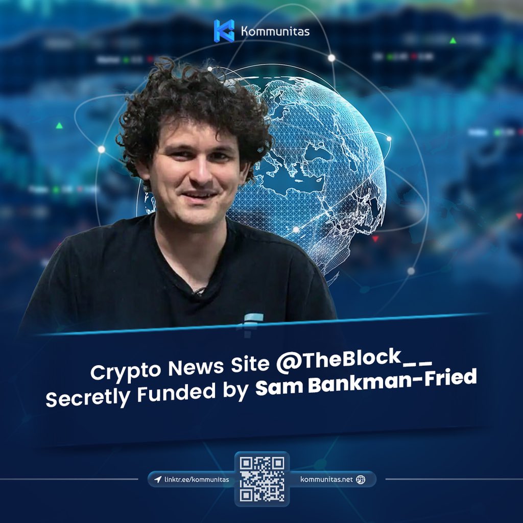 kommunitasnet's tweet image. The resignation of The Block CEO, Michael McCaffrey has draw people attention with the fact that the company was secretly funded by former CEO of FTX, Sam Bankman-Fried. 

#KOMnews #kommunitas #theblock #sbf #axios #cryptonews