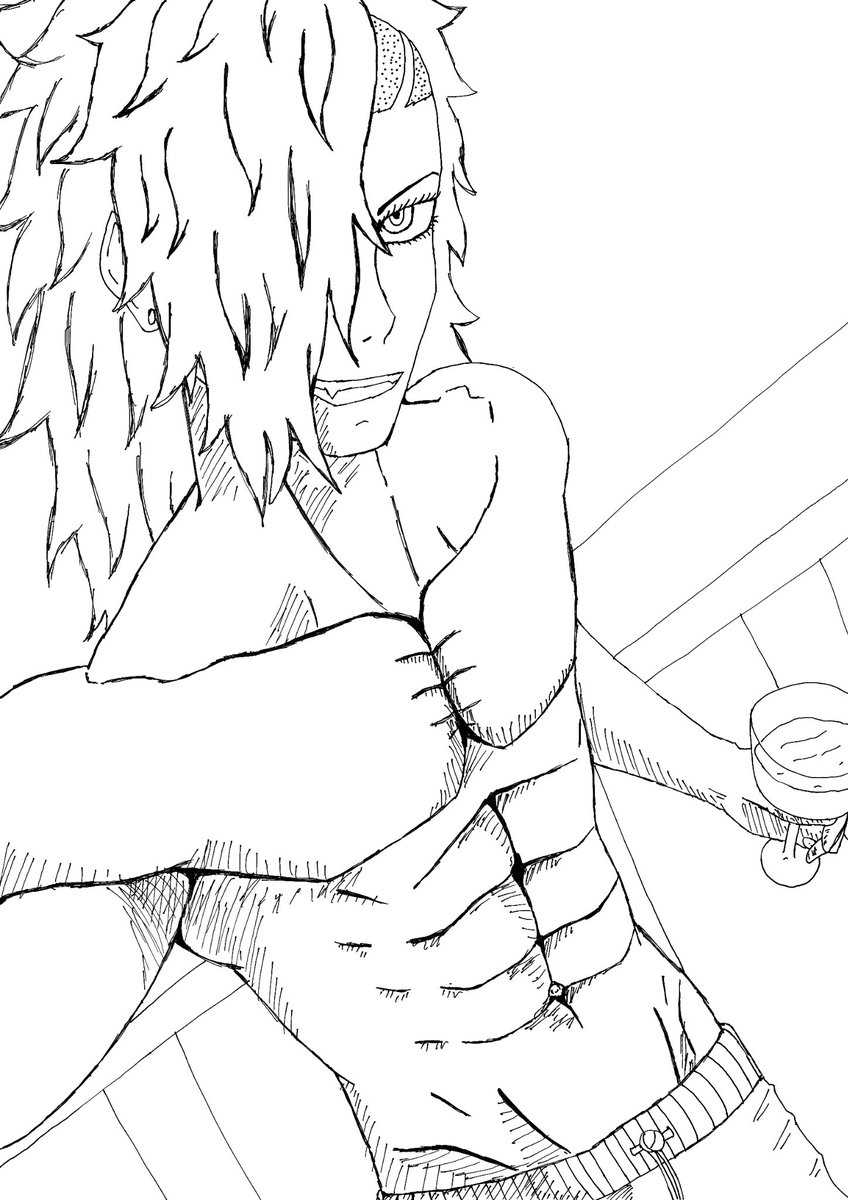 Wine uncle aka vampire cookie fan art done