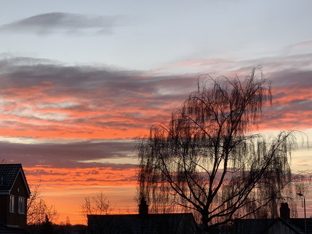 Lovely sky this morning