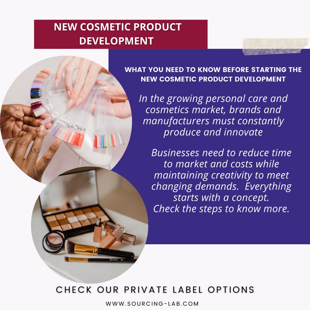 Sourcinglab1's tweet photo. What you need to know before starting a new cosmetic product development to expand your beauty line: https://t.co/c5pRybV0Dg 
#cosmeticsmanufacturer #privatelabelcosmetics #makeuplover #wholesalemakeup #cosmetics #privatelabel #beauty #makeup #skincare #korea #seoul https://t.co/bues2hgQxN