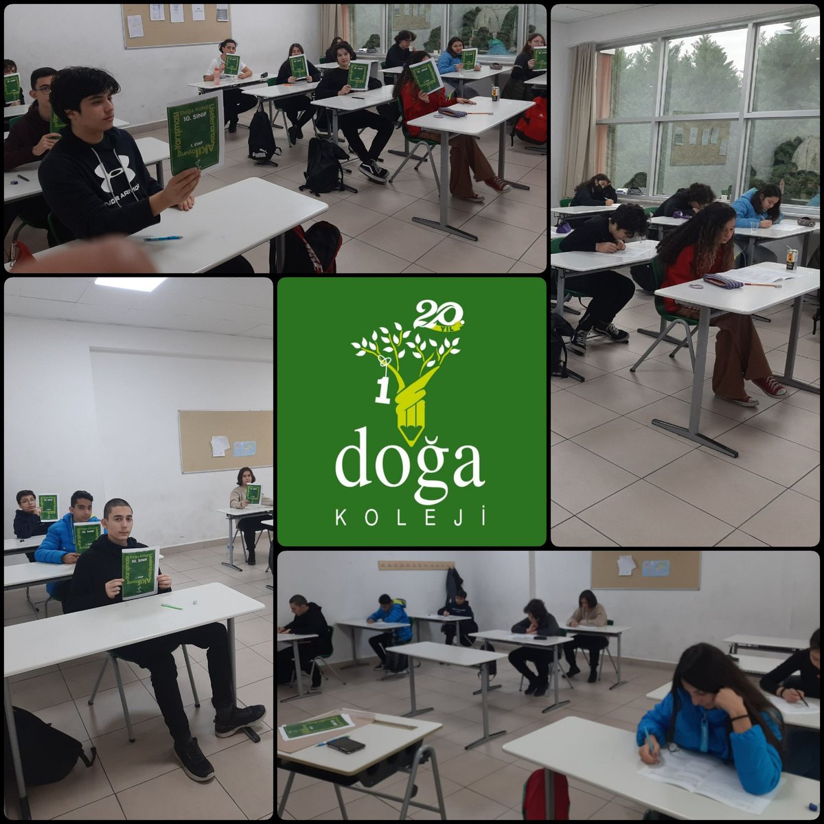 BurcuAytar6's tweet photo. Aydın Doğa Anadolu Lisesi olarak Türkiye Geneli Doğa Kolejleri 10.sınıflar arası Matematik Akıl Oyunları Yarışmasının 1.etabını  gerçekleştirdik. Tüm öğrencilerimize başarılar dileriz. @dogakolejiaydin @aliaykut0909 @GungerHulya https://t.co/KWbWhEZbr8