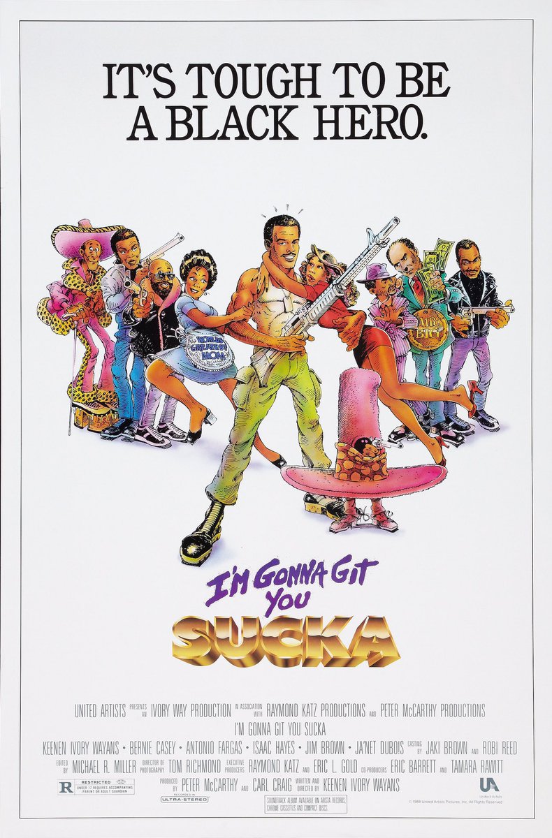 🎬MOVIE HISTORY: 34 years ago today December 16, 1988 the movie ‘I’m Gonna Git You Sucka’ opens in theaters! #KeenenIvoryWayans #JohnWitherspoon #BernieCasey #JanetDubois #IsaacHayes #JimBrown #SteveJames #JohnVernon #DawnnLewis @KadeemHardison #DamonWayans @kimwayans @chrisrock