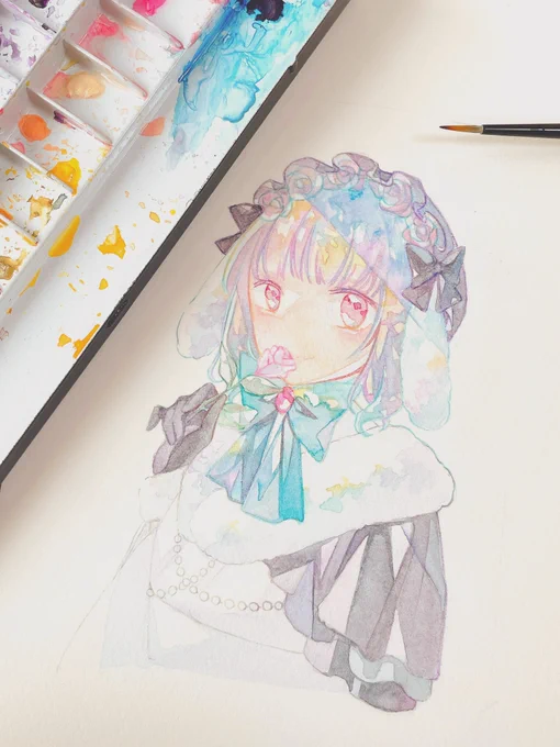 途中までしか写真撮ってないけど、この子も仕上げました!! 