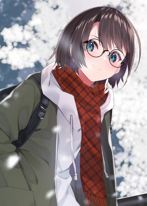 冬服眼鏡スバルちゃん#プロテインザスバル 