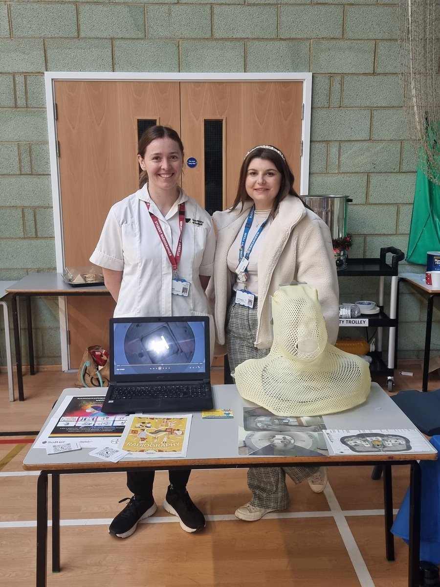 A very successful careers Fair at CCHS. Over 1000 students ranging from Year 7-11 visited during the day! #Radiotherapy #Careers #TherapeuticRadiographer #Education @STEMLearningUK