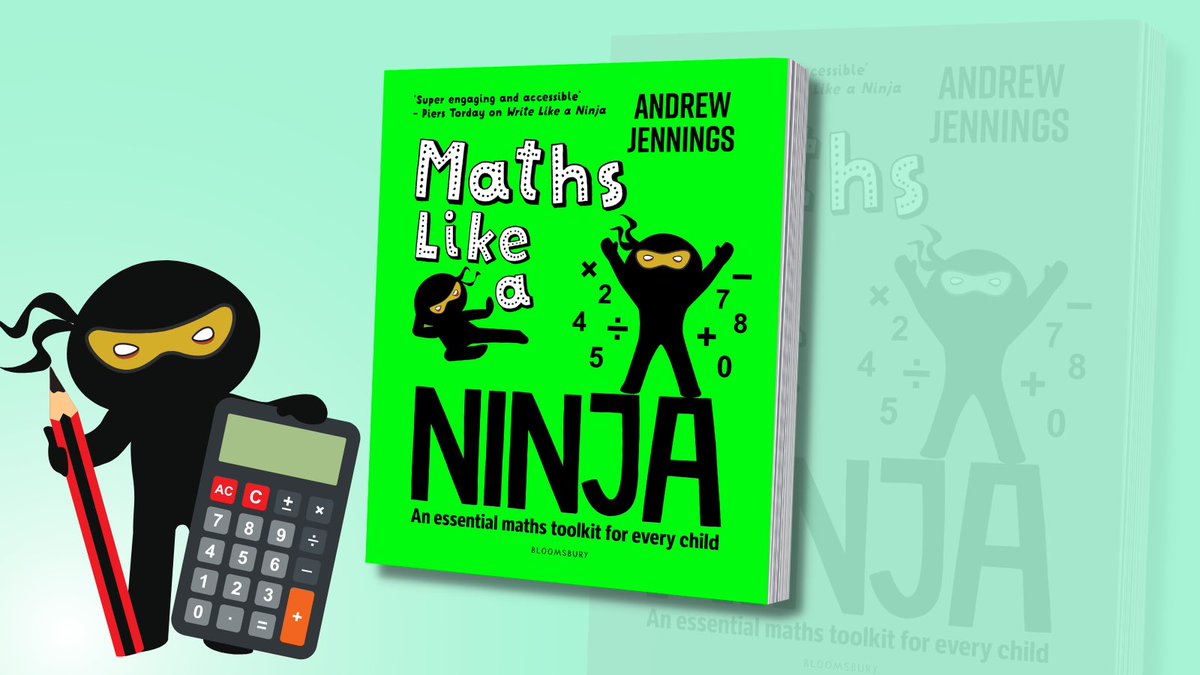 💚🥷 SATURDAY COMP 🥷💚 
Win a copy of Maths Like a Ninja 🥷 
♻️Retweet and Tag 🏷️ someone in the post to enter! 🏆 Winner 9pm

📲 Buy a copy - bit.ly/3FzRnWI   Help get MLAN to #1

#competition #teacher #parent #school #homework #win #primary #learning #book #tutor