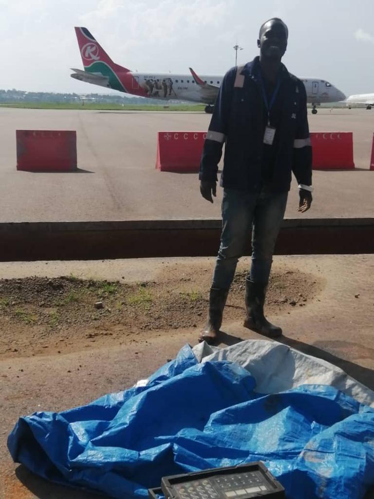 EmmaOkia3's tweet photo. RT inspection work at Entebbe International airport cargo extension.
No need to worry about the integrity of your underground pipe line contact us @EmexLtd  we got your uncertainty cleared. https://t.co/8BJ6UHvenl
