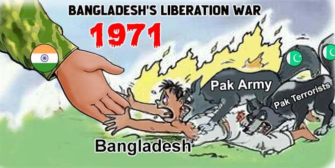 Firdous07223875's tweet photo. Realities about the #GenocideByPak in East #Pak...3 million #Bengalis ki!!ed and 2 lakh women r@ped by the #PakArmy in #Eas
#IndiaLiberatedBangladesh1971
#MuktiBahini1971
#TerrorbyPak
#93000
#BangladeshLiberationWar
#VijayDiwas
#IndianArmy
#SurrenderByPakArmy
#CLX #17DEC22KT https://t.co/PcqjrOJNgP