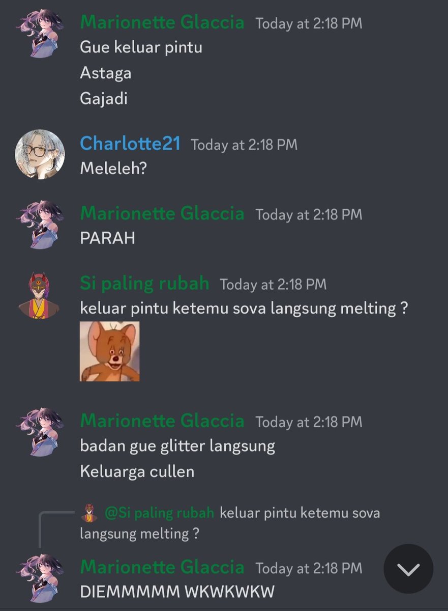 Chrltt21's tweet photo. Ada apa dengan sova? Wkwkwk

@IzunaZhevan @glaccia_m https://t.co/jKfgBHHe8R