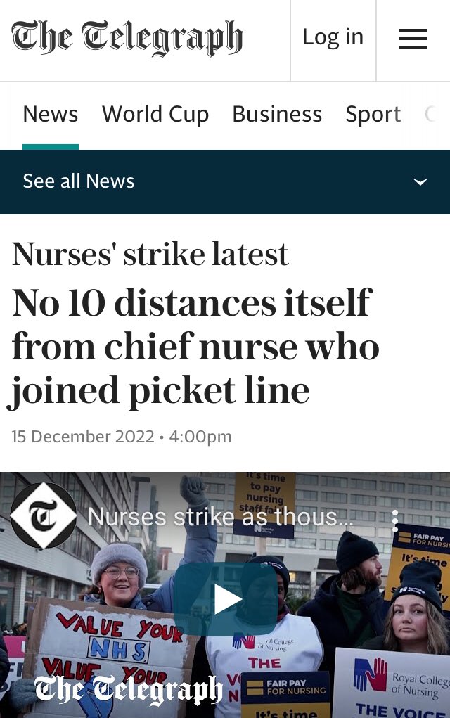 JaneEBall's tweet photo. Nurses &amp; the CNO do not WANT nurses to be on strike.
What we (and most of the public) want is for the strike to not be needed.
For NHS nurses &amp; their work to be properly funded so the profession can attract &amp; retain numbers needed to deliver nursing care safely, in all settings. https://t.co/MeFSfFfDZ3