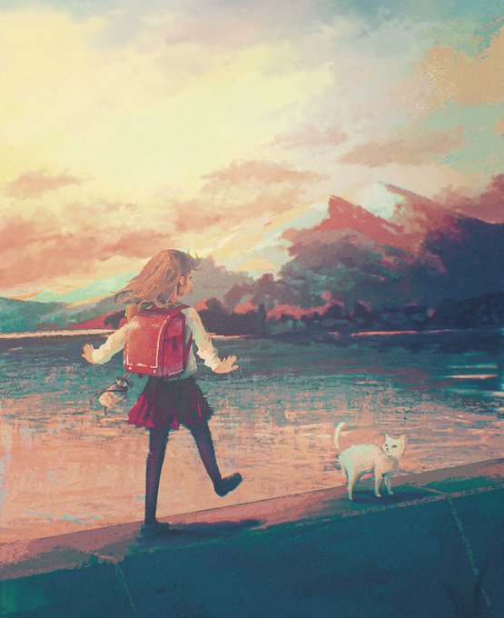 ちょっと寄り道 #イラスト 