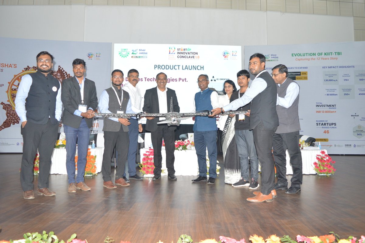 KIIT_TBI's tweet photo. Glimpses from Product Launch Event of @IndiaDST at Startup Innovation Conclave 1.0 by @srivaric , @anitadst16 , @MrutyunjaySuar , @gautamrwpl , @shesheer and Dr. Premnath Venugopalan, Head-Venture Centre, Pune on 10th Dec'22 https://t.co/fzZL385Yzm