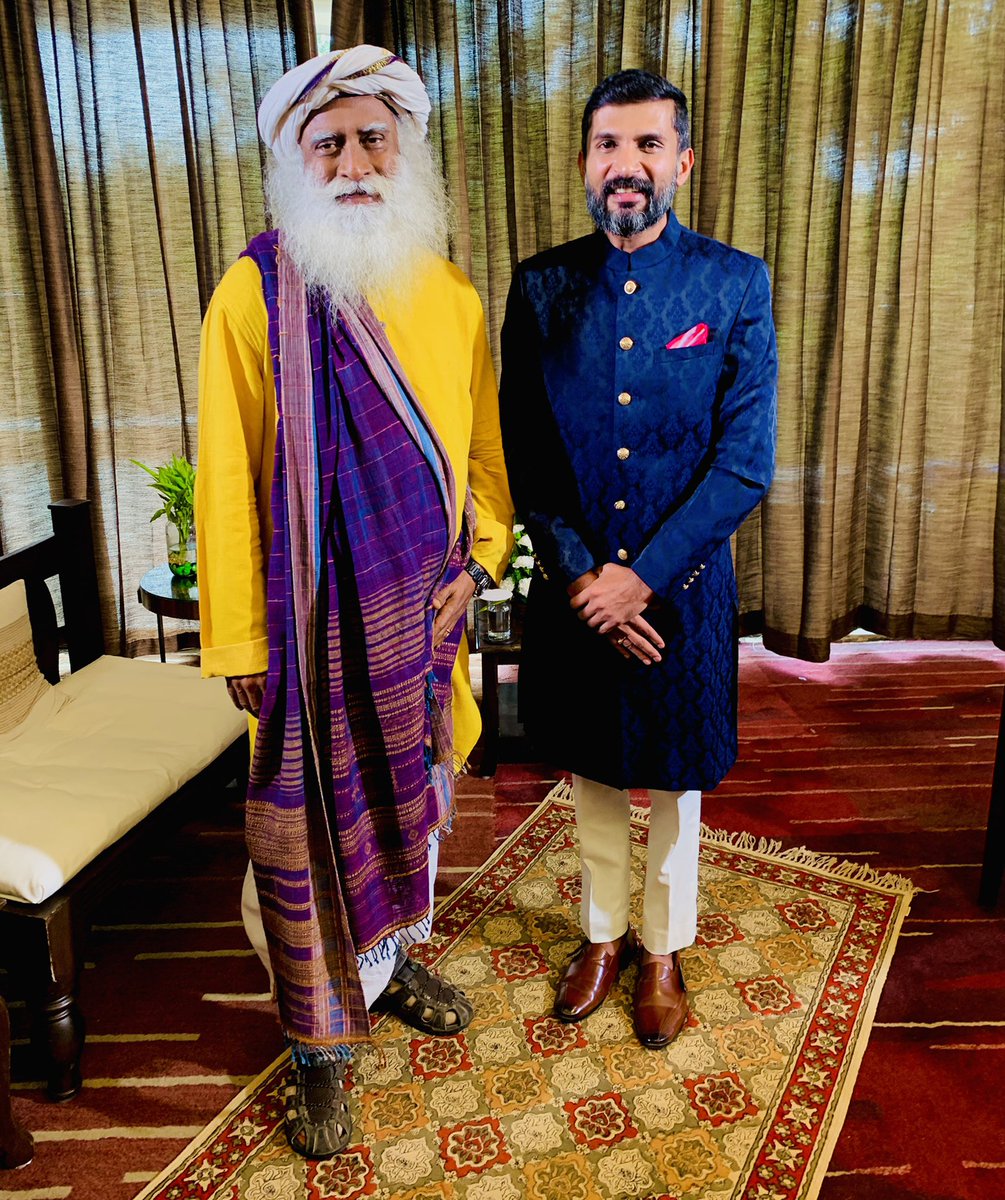 Interview time With #Sadhguru