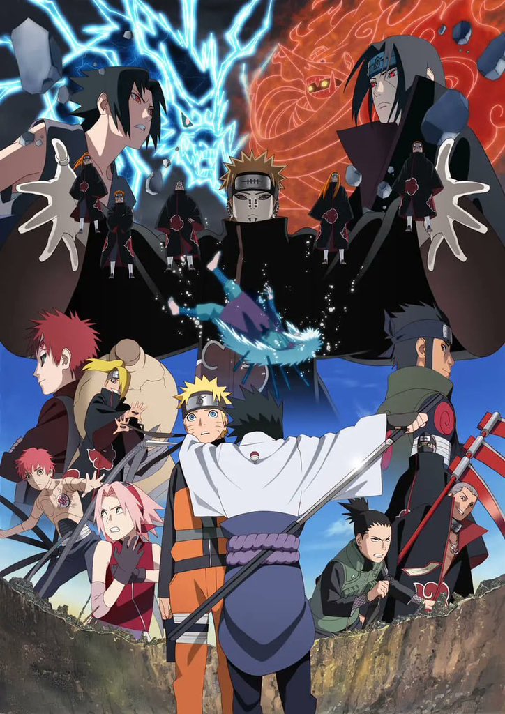 Naruto Narutop99 Top Characters Gathering Sp Big Poster