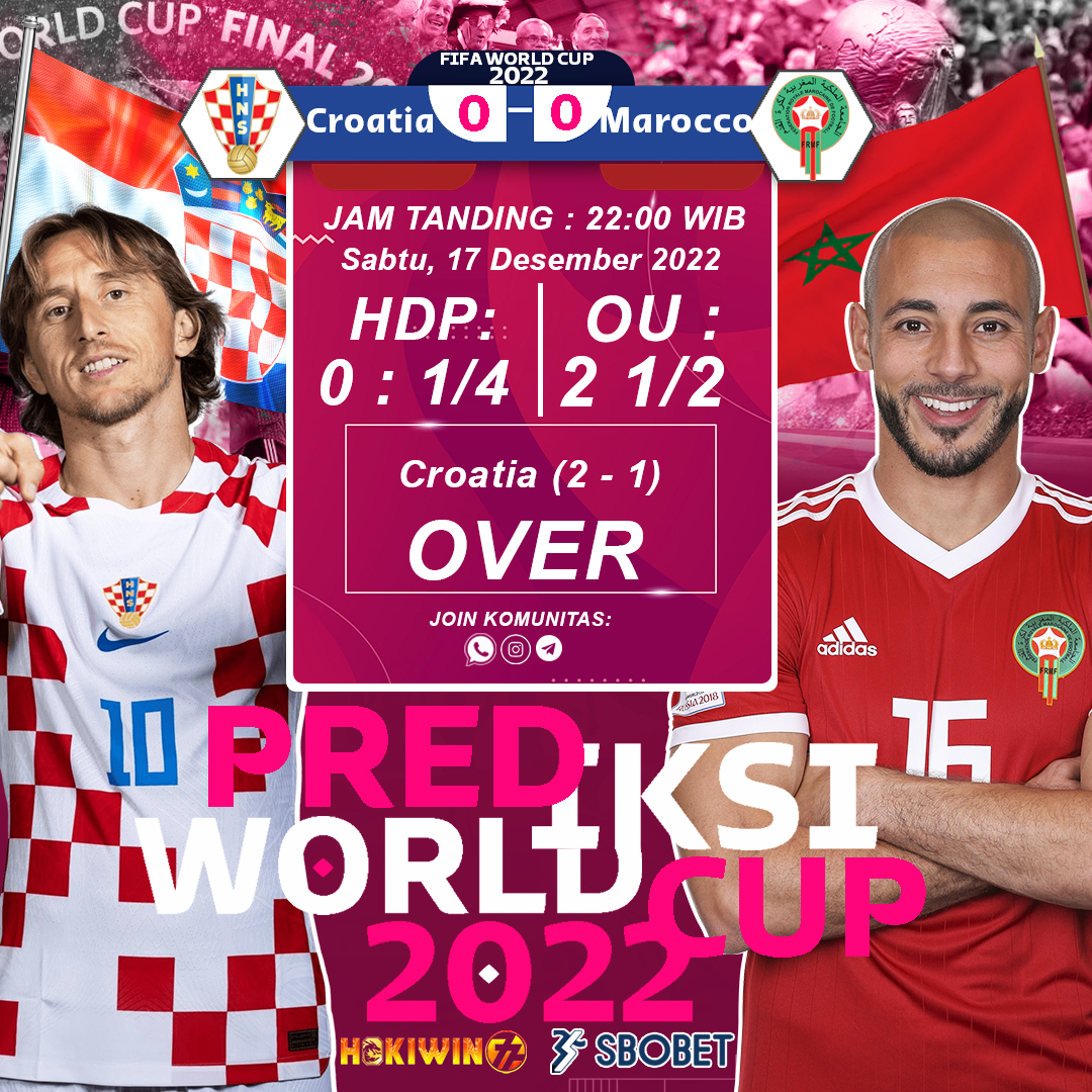 Hokiwin77Vip's tweet photo. Hokiwin77 > Official Sponsor Resmi Fifa WorldCup 2022 Pasti Jackpot77!
Link : https://t.co/C5wwPUqzRA
#Hokiwin77 #win77 #slot77 #hokiwin #hokislot #slothoki #WorldCup #WorldCup2022 #QatarWorldCup #WorldCupFinal #CroatiaVSMorocco #streamingpialadunia https://t.co/QPA6phlZE9