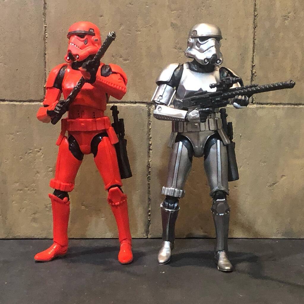 Some coloured Stormtroopers 

#starwars #starwarstheblackseries #empirestrikesback #starwarstoys #returnofthejedi #themandalorian #rogueone 
#stormtrooper #stormtroopers #armybuilding #armybuilder 
#toystagram #toyphotography #toycollection #toycollector… instagr.am/p/CmQ2xCDJXob/