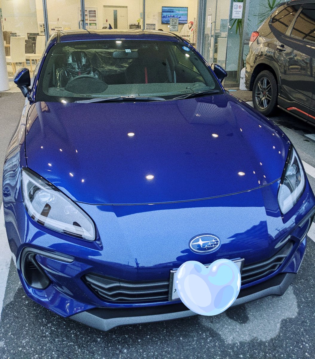 tG7n1xCtVl227gF's tweet photo. 夫が待ちに待った車が納車されました。見るとカッコイイ
#VRZ #スバル https://t.co/CHa3vGP4H8