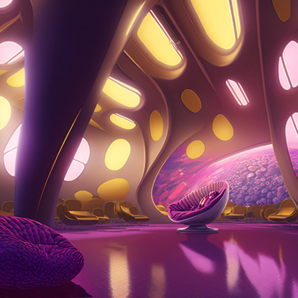 GM 😍 Happy Saturday 🚀🚀 
#midjourney #aiarchitecture