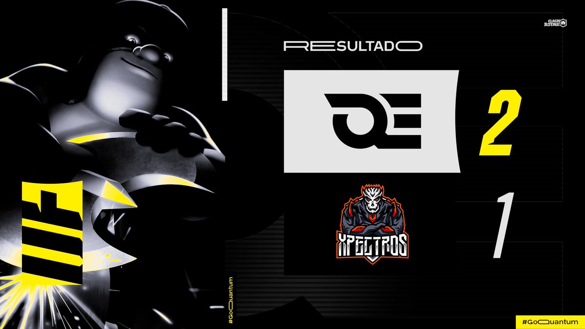 QEPicks's tweet photo. [#ClashRoyale] | #Resultado ⚔️

🔸 Gran remontada por parte de nuestros chicos para llevarnos los tres puntos!🔥

🏆 @GoldCupGG
🆚 @XpectrosCr
📅 #Jornada5 
📊 Victoria 2-1
⭐ @GaboLightCR

#GoQuantum #FeelTheEnergy🧬 https://t.co/lTzvamQY90