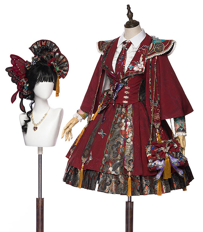 LolitaWardrobe's tweet photo. New Release: Yupbro 【-Song of The Mountains and The Seas-】 #QiLolita Dress Set

◆ Shopping Link >>> https://t.co/i2kaRs9GLh https://t.co/U2yRngfFUC