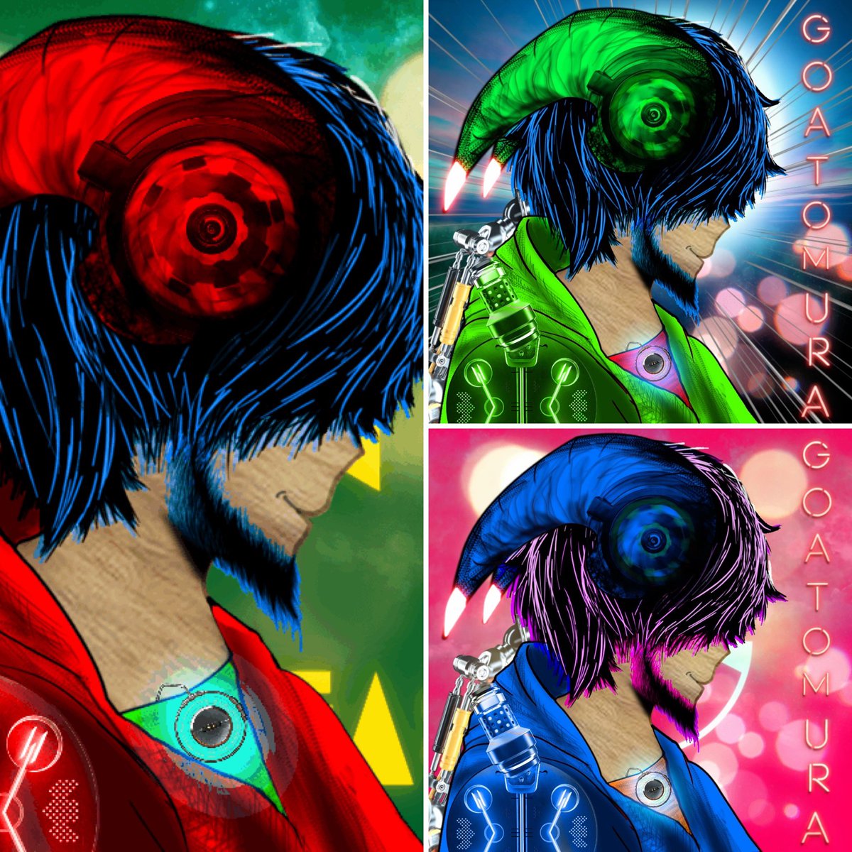 Goatomura โกโตะมูระ มนุษย์แพะจากต่างดาว￼
มี 3 สี เลือกได้ตามอัธยาศัยนะครับ

paras.id/token/x.paras.…

paras.id/token/x.paras.…

paras.id/token/x.paras.…