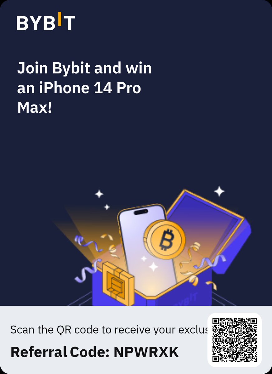 KanoonSimorgh's tweet photo. Join me at Bybit and win Scratch Cards together! Stand to win an iPhone 14 Pro Max worth $1,099 and other great prizes. https://t.co/HLqoD7BQAJ
https://t.co/HLqoD7BQAJ https://t.co/sLv7bWsclM