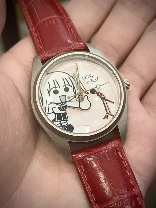 ベルトを喜多ちゃんカラーにチェンジ 