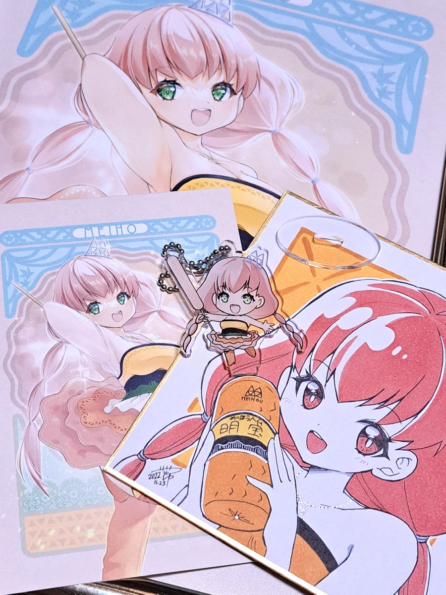 「通販のお知らせが雑ですみません現在クリスマス狐ちゃんのお迎え待ちはミニ色紙1点の」|ささつゆ🦊5/5【COMITIA144】H28b📚5/6【A40】参加のイラスト