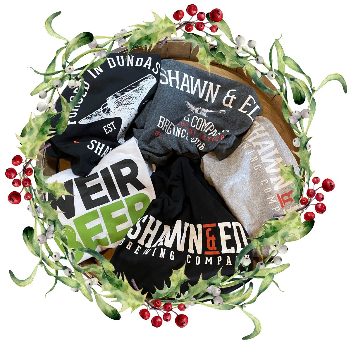 🎅Twelve Days of Christmas at the Brewery - mailchi.mp/lagershed.com/…

Day 6 I Visit us at the brewery today and get two T-shirts for $30. 
Perfect for the beer lover on your list!