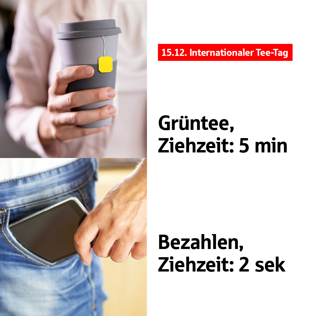 Ciao, Weihnachtsstress. Mehr Zeit zum Entspannen bei einem Tässchen 🍵 haben Sie, wenn Sie sekundenschnell mit Ihrem Smartphone bezahlen. Wie das geht: fcld.ly/qkmg7be

#mobilesbezahlen #applepay #mobilbezahlen #smartphone #entspanntbleiben #teetag