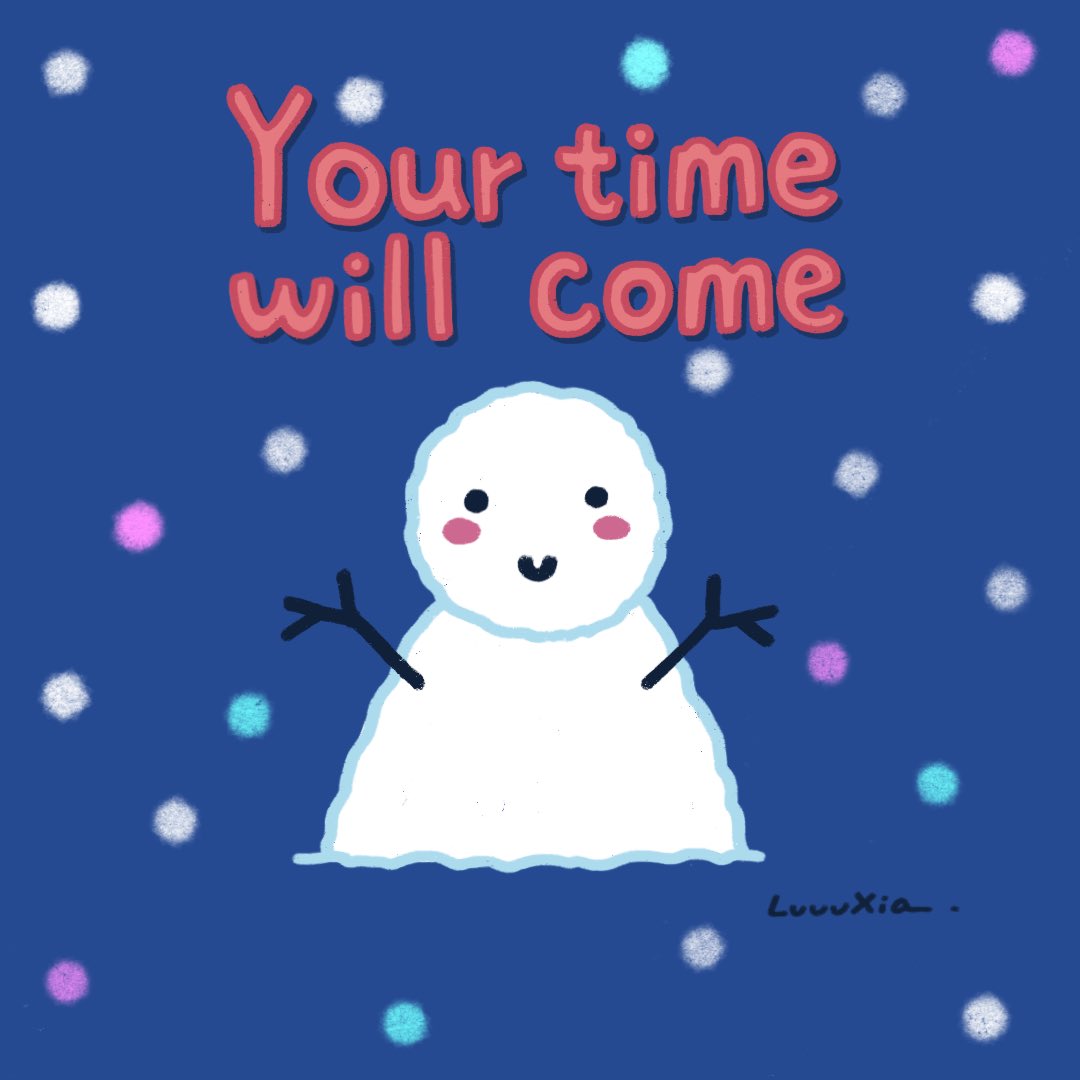 luuu_xia's tweet photo. Be patient☃️ #comics #selfgrowth https://t.co/ZLmE76igJm