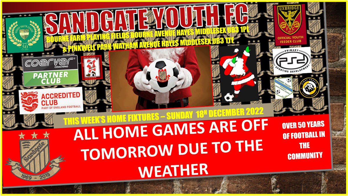All off at Sandgate this weekend!