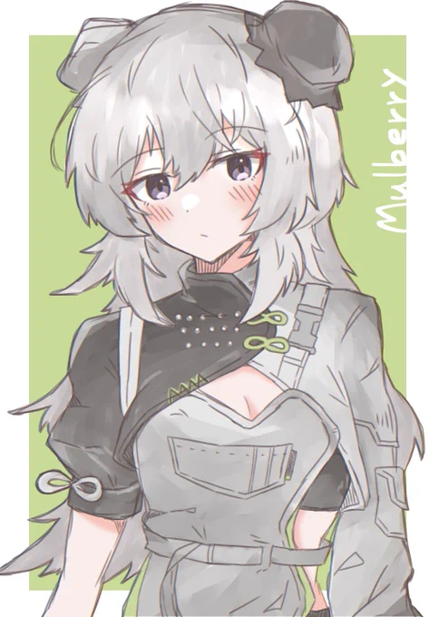 #アークナイツ版深夜の真剣お絵かき60分一本勝負 マルベリー (+5min) 