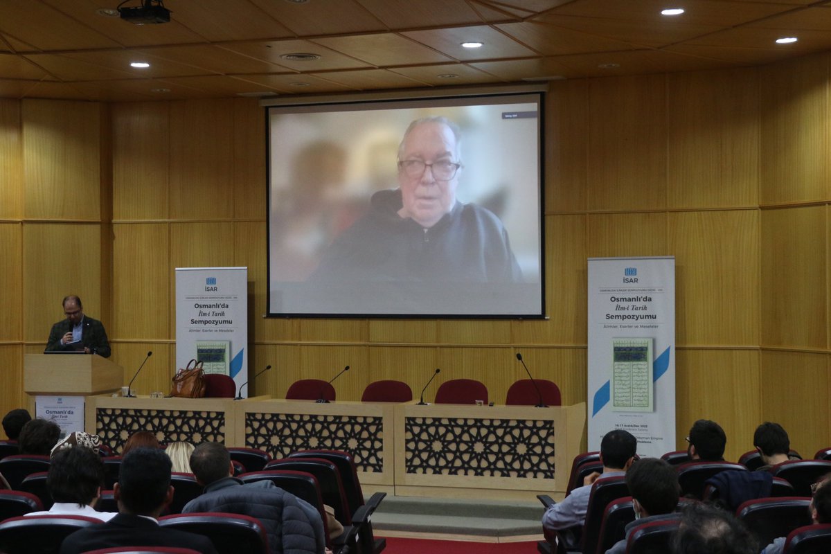 🔵 | “Osmanlı’da İlm-i Tarih Sempozyumu”nun kapanış konuşması başladı! 

💬 Backwards and Forwards from Bayezid II:  Sources for Ottoman History in the Fifteenth Century, Flowering of Historical Writing in the Sixteenth Century

🗣️ Cornell H. Fleischer

🔗 Online Bağlantı