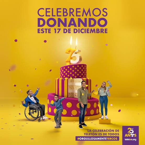 michitwitteando's tweet photo. ¡Es hoy, es hoy! Denle que este país no se mueve solo. La #discapacidad y la #inclusión en México no es la misma, desde hace 25 años. #ADonar #OrgullosamenteTercos #Gracias @TeletonMexico https://t.co/h1uZAPCd13