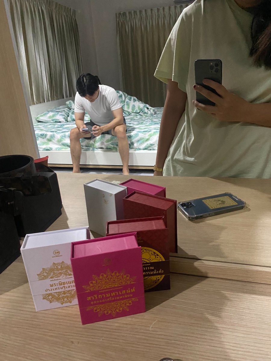 phuatipofficial's tweet photo. ปีใหม่ผู้ใหม่ บุญบารมีจากพระเเม่สาริกา ตั้งแต่บู��ามาปังไม่หยุดดดด 
มันเริ่ดจริงไรเจรง ให้ภาพพิสูจน์ 

แผ่นทองคำแท้นะ ปักหมุดจ้าใครอยากได้ตำโลด :  https://t.co/m7NQAoU8vX 

#สายมู #มูเตลู  #เช็คดวง #ดวงความรัก  #แผ่นยันต์ #ดูดวง #24KJewerly https://t.co/XUVwbAmwjY