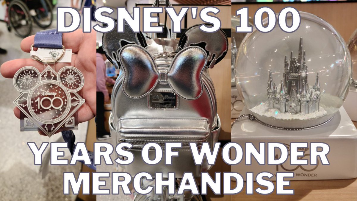 WorldMedling's tweet photo. Hi Everybody! New merch for Disney's 100th Anniversary! Come on and check out our vlog on Medling World! https://t.co/yOR7Jy6HFb https://t.co/Wh6Yv02rx6