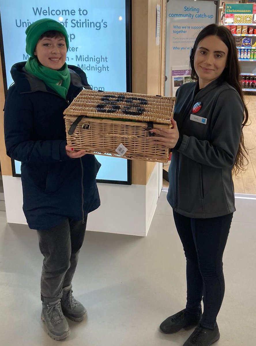 At <a href="/CoopStirUni/">Co-op University of Stirling</a>, where the GRO raffle hamper was awarded to the winner. Hope they enjoy all our lovely GRO products 🌾🌿#ItsWhatWeDo <a href="/anthjhall/">Anthony Hall</a>
