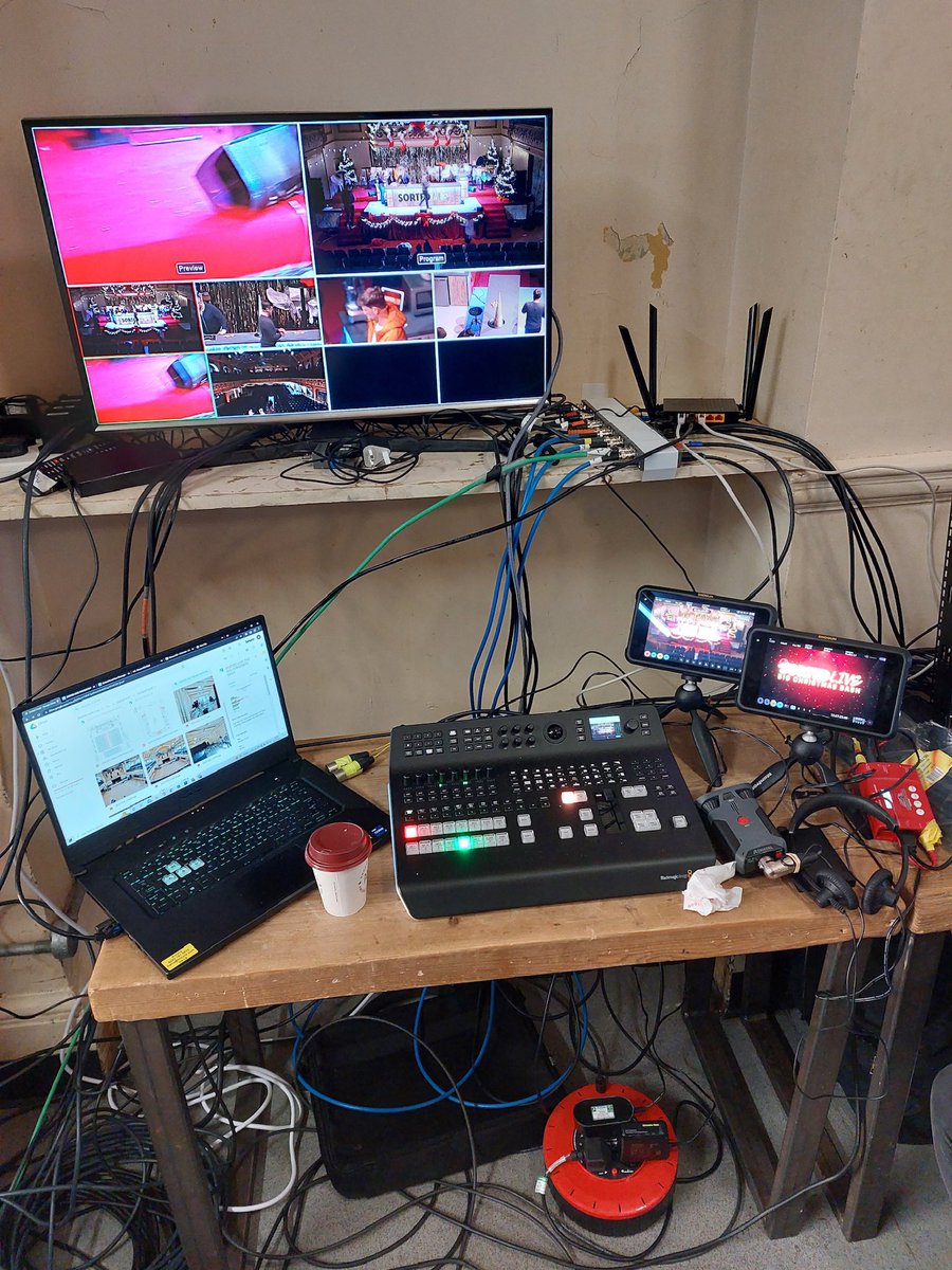 kinura's tweet image. Day 2 of the @sortedfood ‘The Big Christmas Bash - Live’ event with two shows today! Ready for some more festive fun! #SortedLIVE #LiveStreaming #London