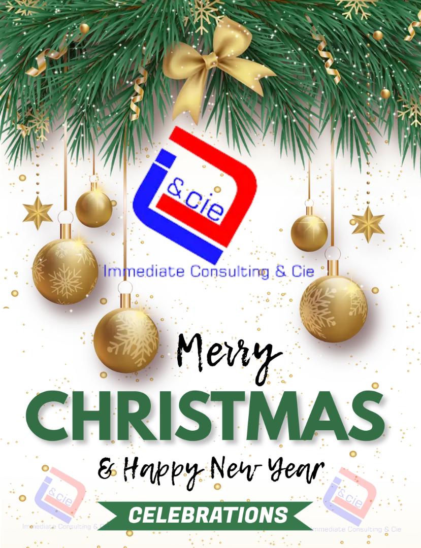 immediateconsu1's tweet photo. Nous vous souhaitons Joyeux Noël, et bonne fin d'année. https://t.co/a8hlLYZKE3