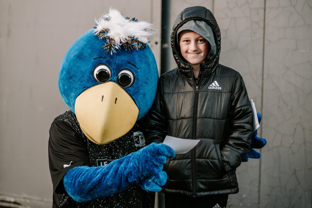 BarrowAFC's tweet photo. Keep an eye out for Bluey, who is going round with some vouchers and giveaways for #BarrowGiving at the SO Legal Stadium this afternoon!
#WeAreBarrow | #BARvSWI https://t.co/9TAfxZnJAB