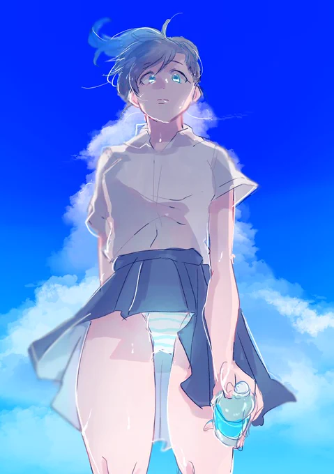 3年くらい前の絵を同じ感じで描き直したんだけど、別に絵柄は変わってないけど情報整理が出来つつあるような気がする。 