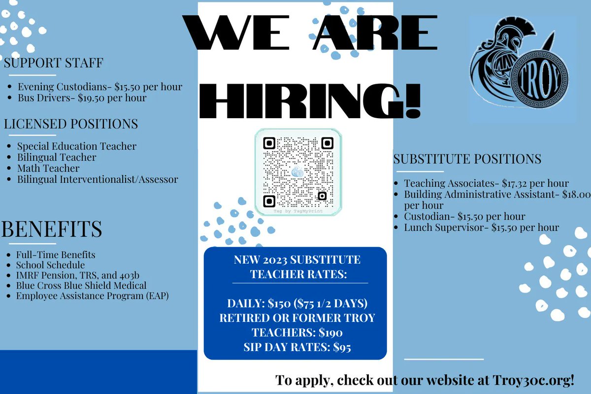 troyccsd30c's tweet photo. Join our team and #BeTroyBlue https://t.co/aYu5UN7esF