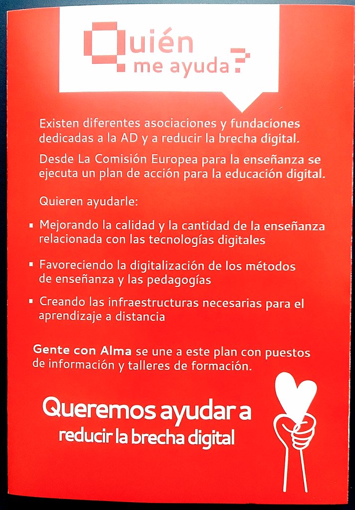 gentconalma's tweet photo. La transición digital es una herramienta de ayuda.
Tiene como objetivo integrar al Adulto Mayor en la nueva sociedad tecnológica, creando condiciones para aumentar su calidad de vida:
Acceso bancario, a la salud, ocio y comunicación con amigos/familia.
Consumo consciente.
💖😎👍 https://t.co/caTXEdaHWg