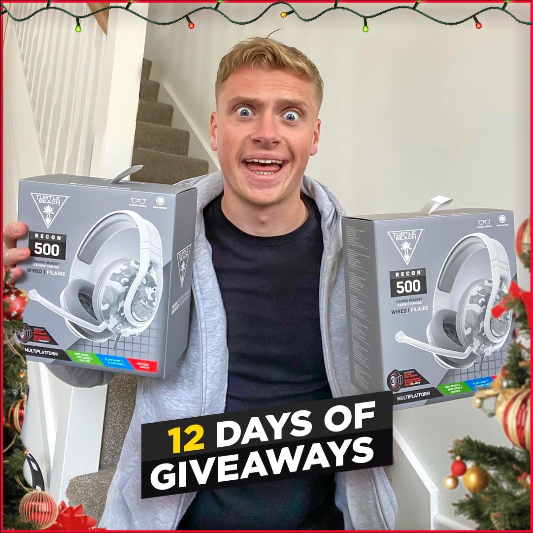 I’m giving someone who LIKES this tweet a *NEW* headset.. ❤️

#12daysofgiveaways 🌲