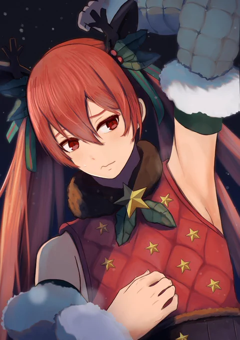 ルーナ/Selenaこの衣装寒くない・・・?#FEヒーローズ #FEHeroes 