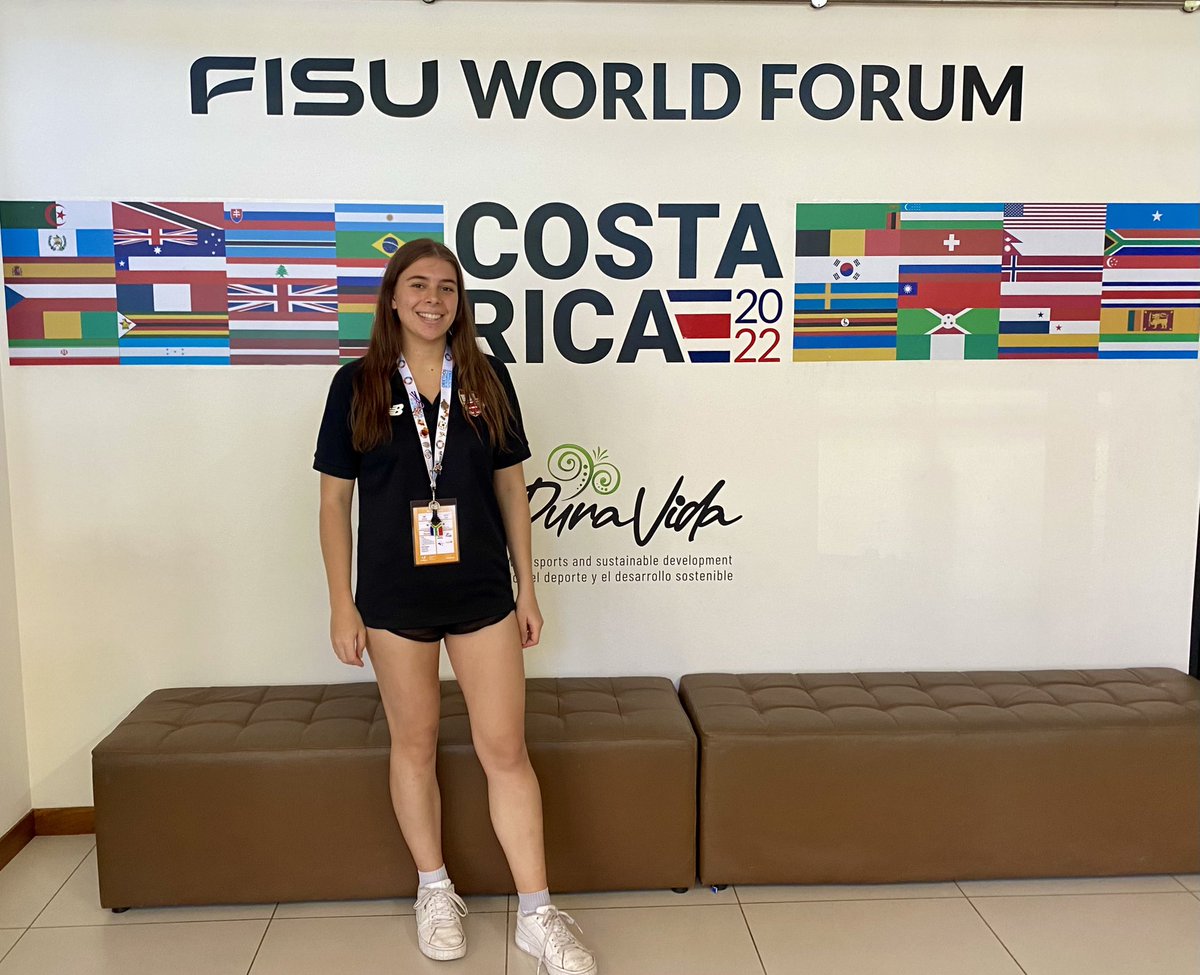 emilyroxbeecox's tweet photo. FISU Forum 2022 🇨🇷💙- Cartago, Costa Rica https://t.co/d8HbM3bVp0