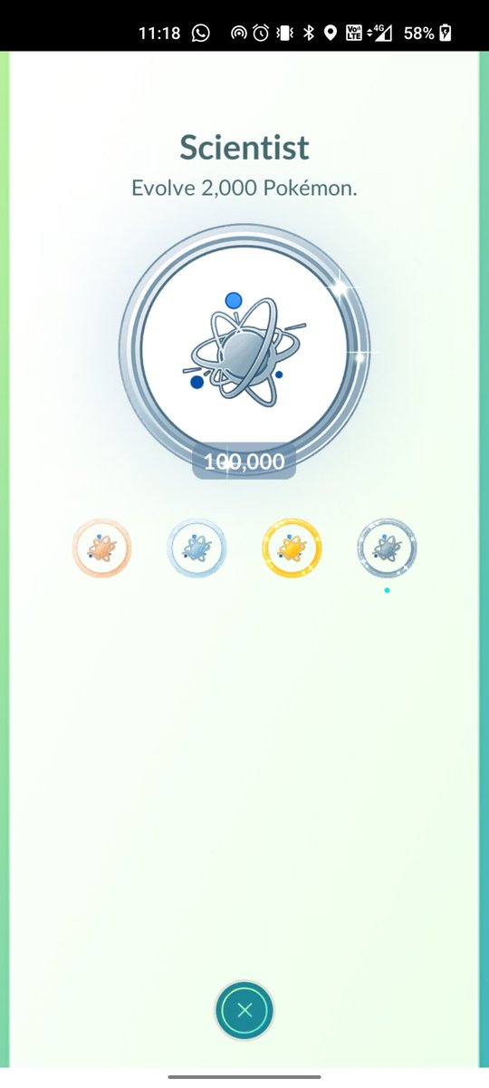 No better day than commday to get this milestone #scientist #PokemonGO