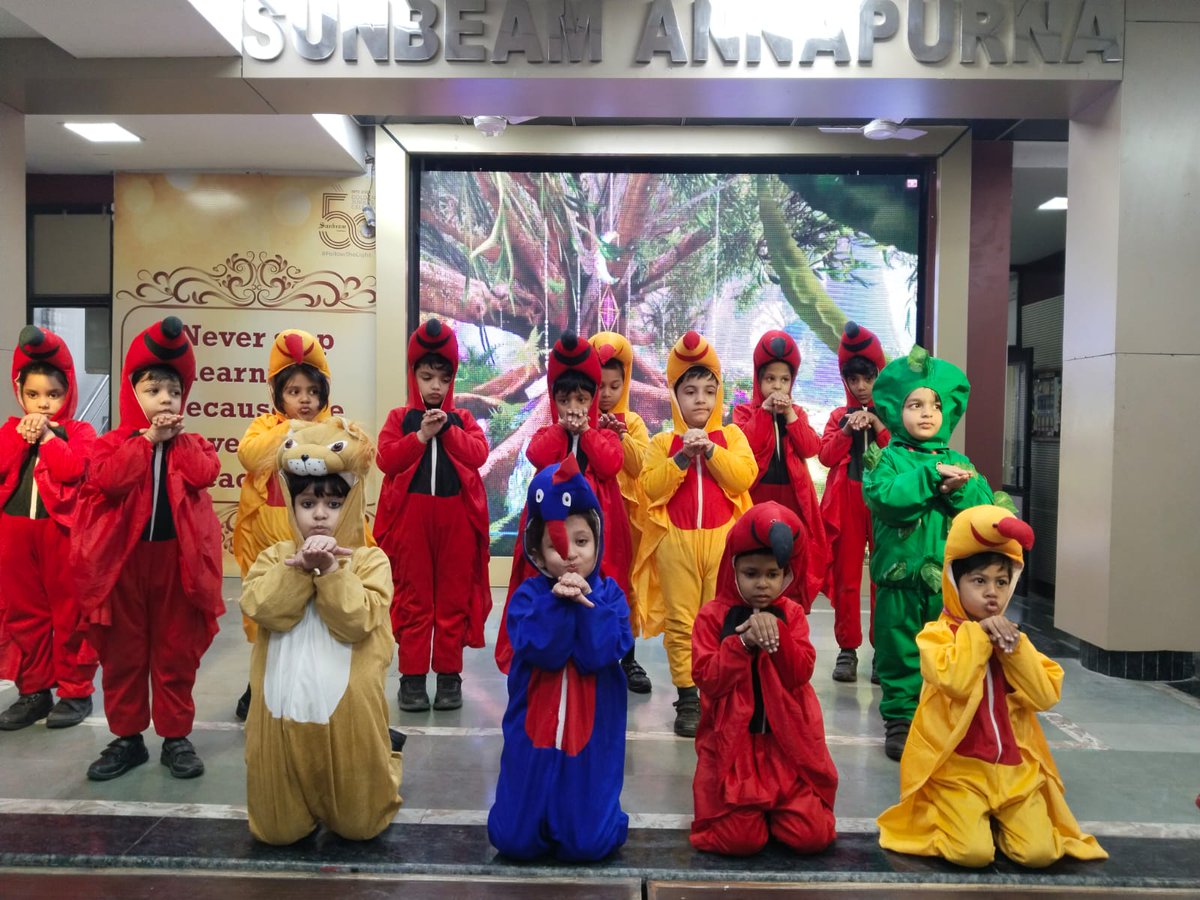 AnpSunbeam's tweet photo. Hakuna Matata....Its was Jungle Week out there. Students enjoyed gallery walk, craft activities , animal dance and learnt about wild animals https://t.co/QRWMV86j3Q