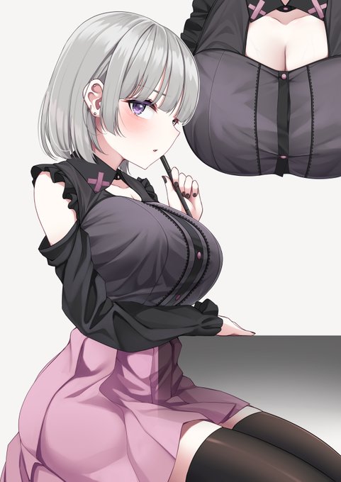 隣のぱっつん女子が気になる 